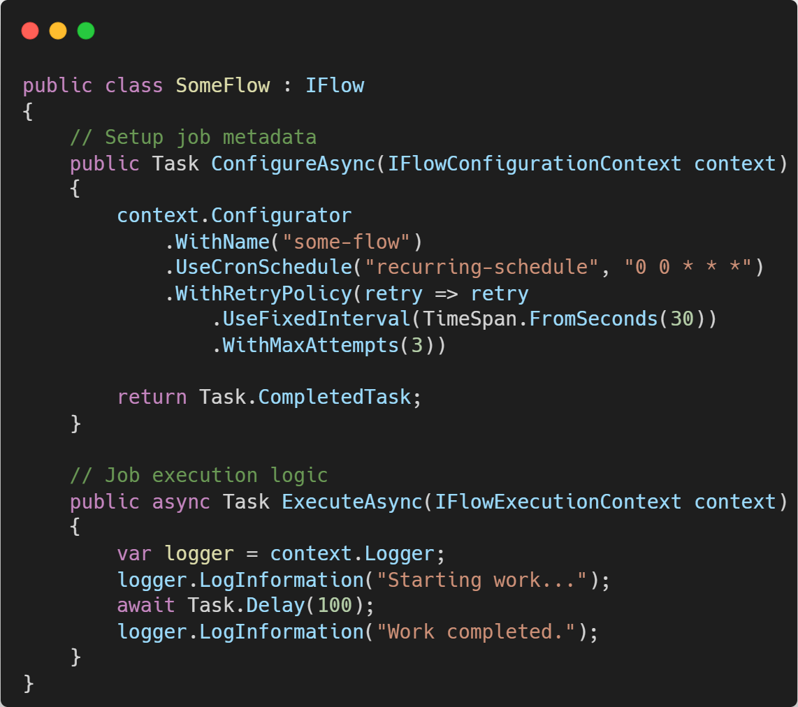 Didact Sample Flow